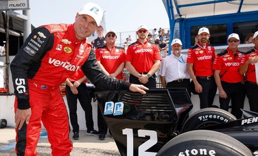 Will Power and the No. 12 team captured back-to-back pole positions at Iowa Speedway this season.